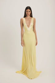 Rosa Gown Lemon