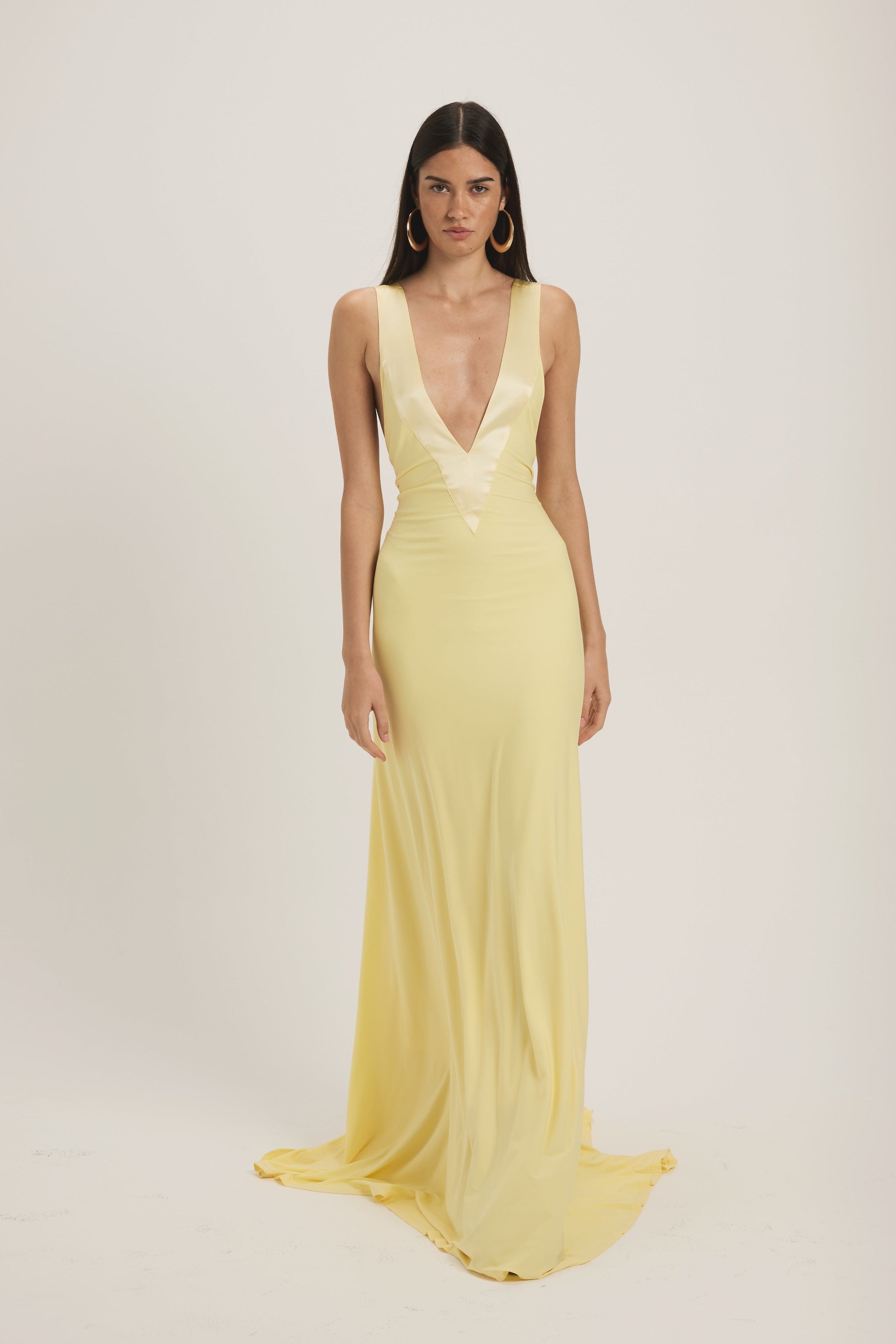 Rosa Gown Lemon