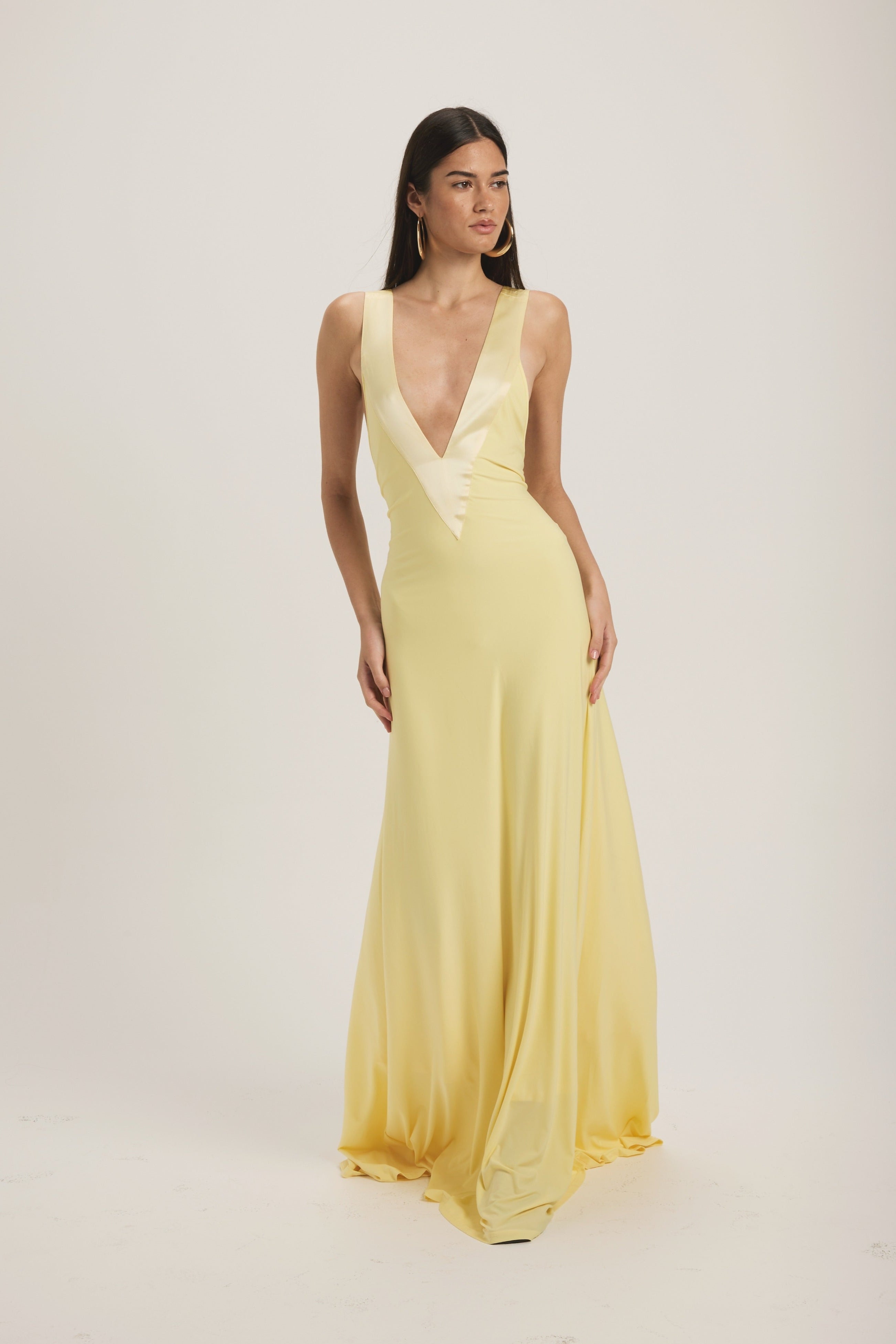Rosa Gown Lemon