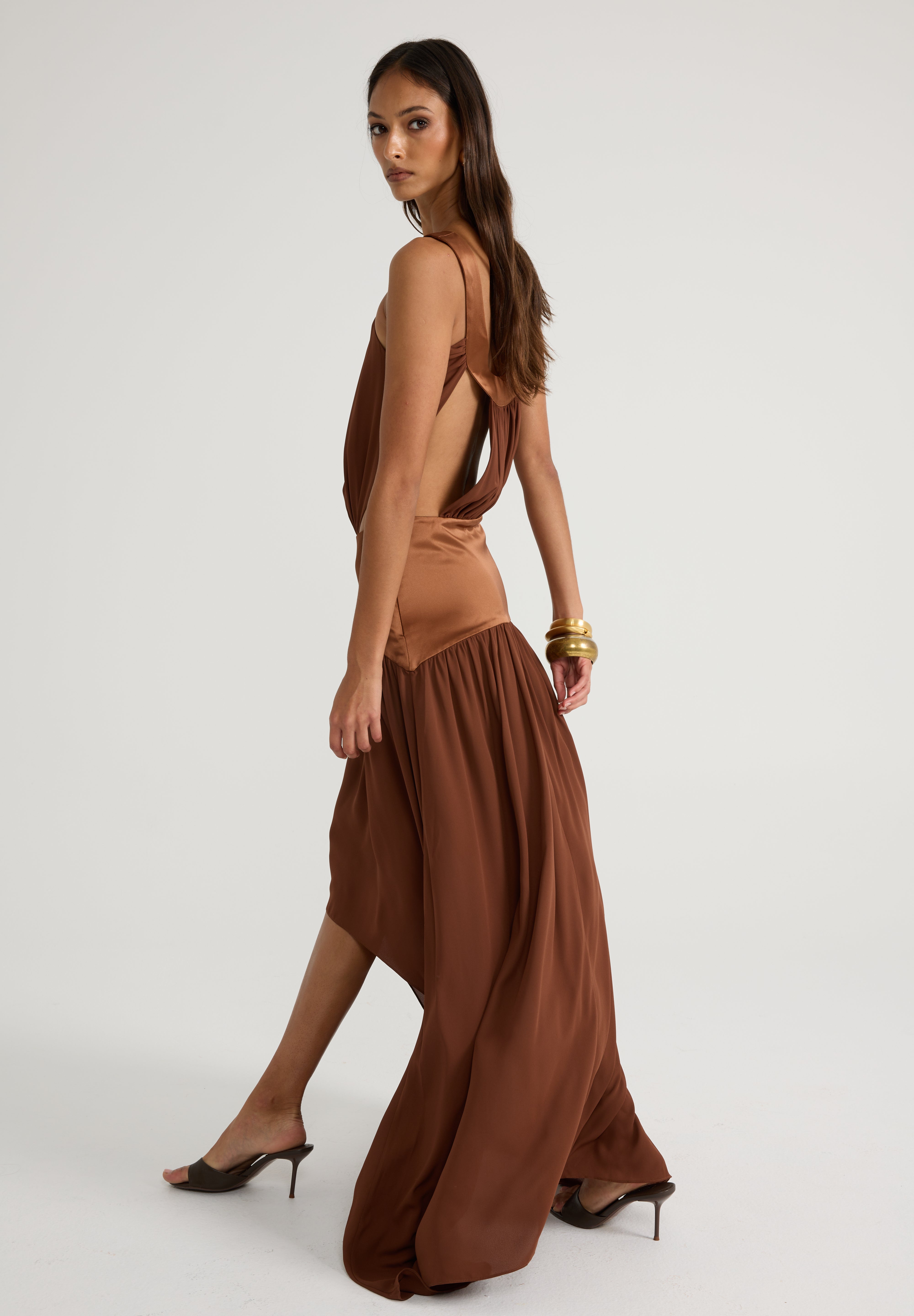 Carmen Gown - Camel