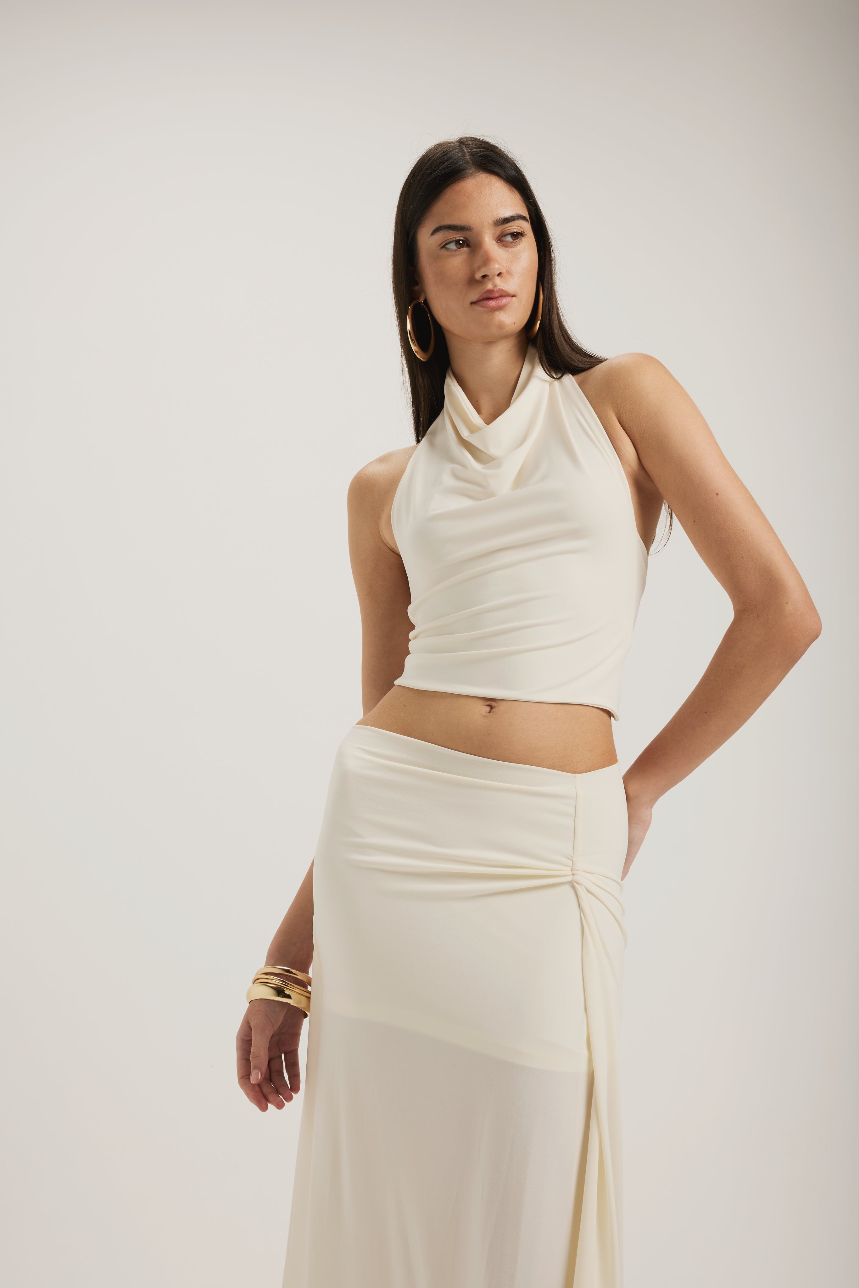 スカート digne little a line skirt (cream) digne little a line skirt (cream)