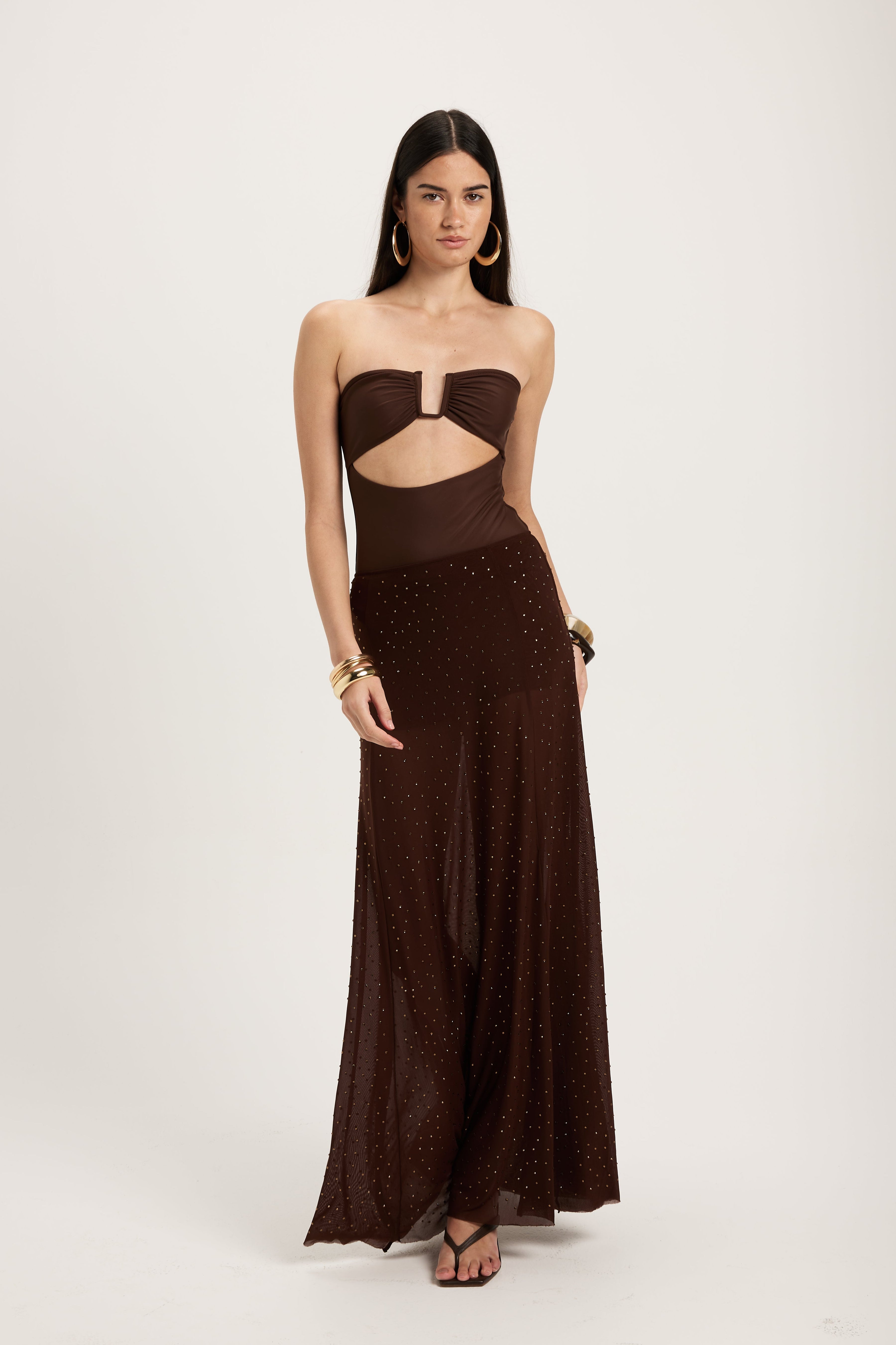 Vecchio Skirt - Brown