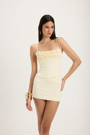 Jude Mini Skirt Cream
