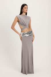 Lune Skirt - Grey