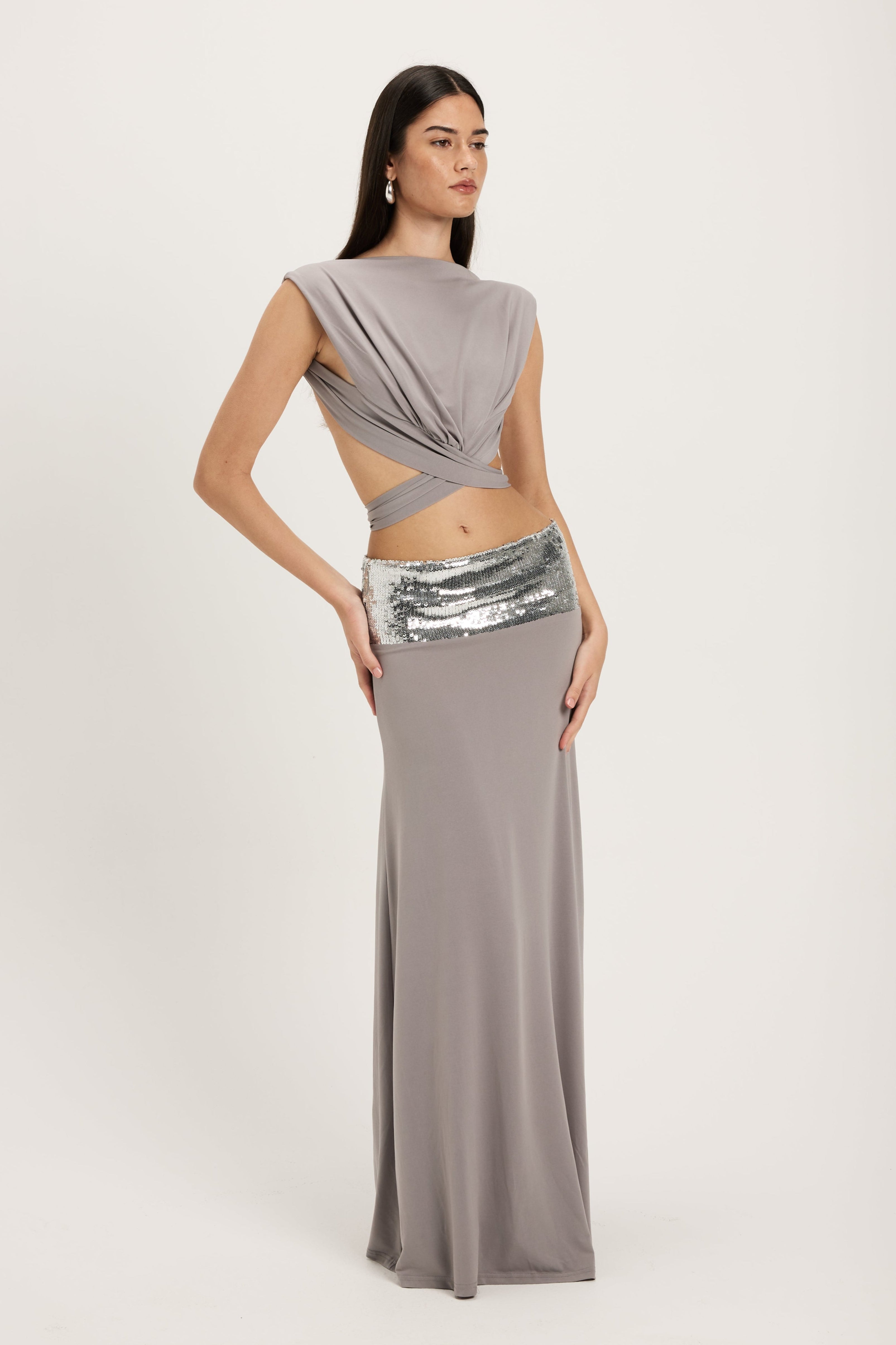 Lune Skirt - Grey