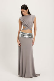 Lune Top - Grey