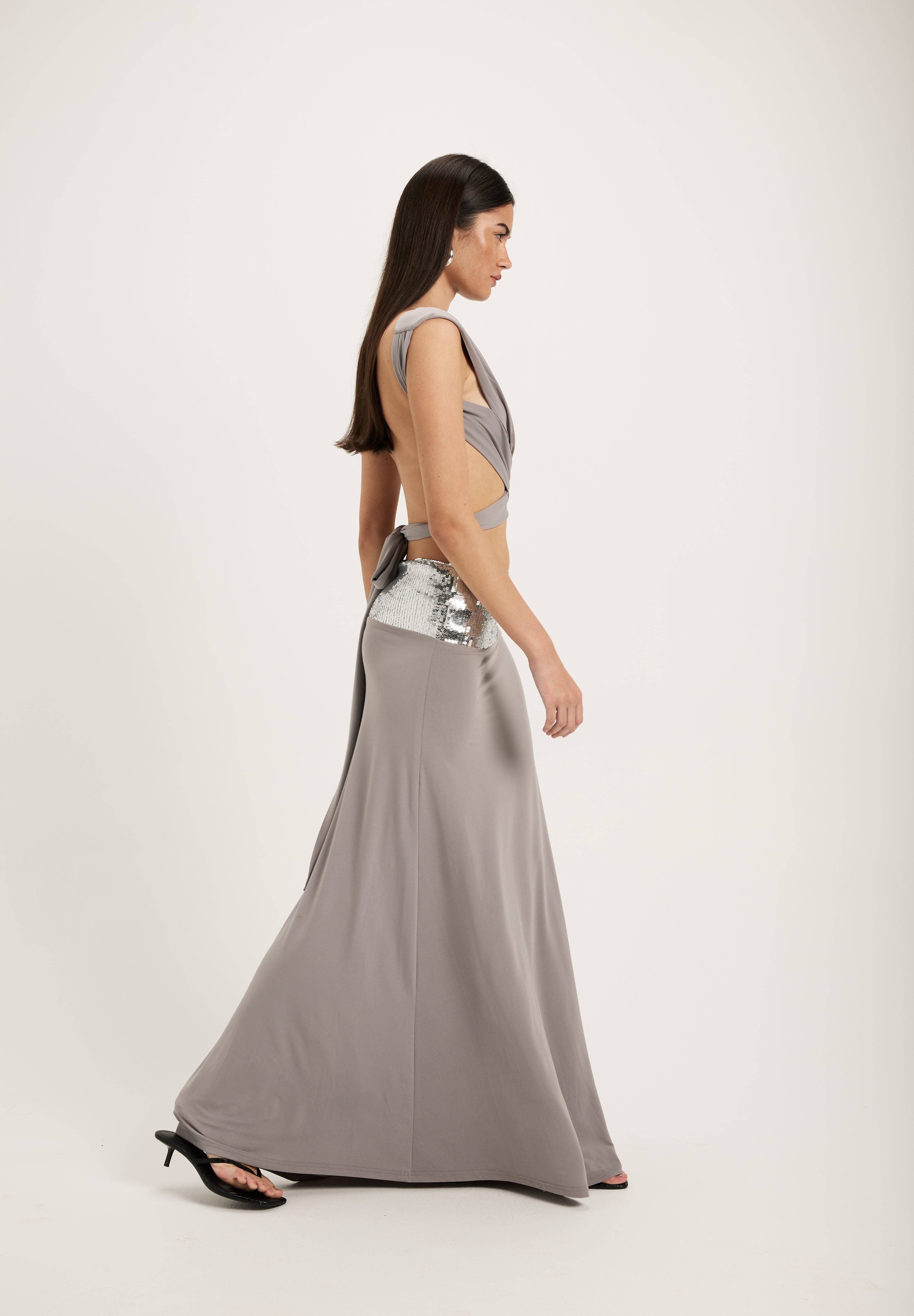 Lune Top - Grey