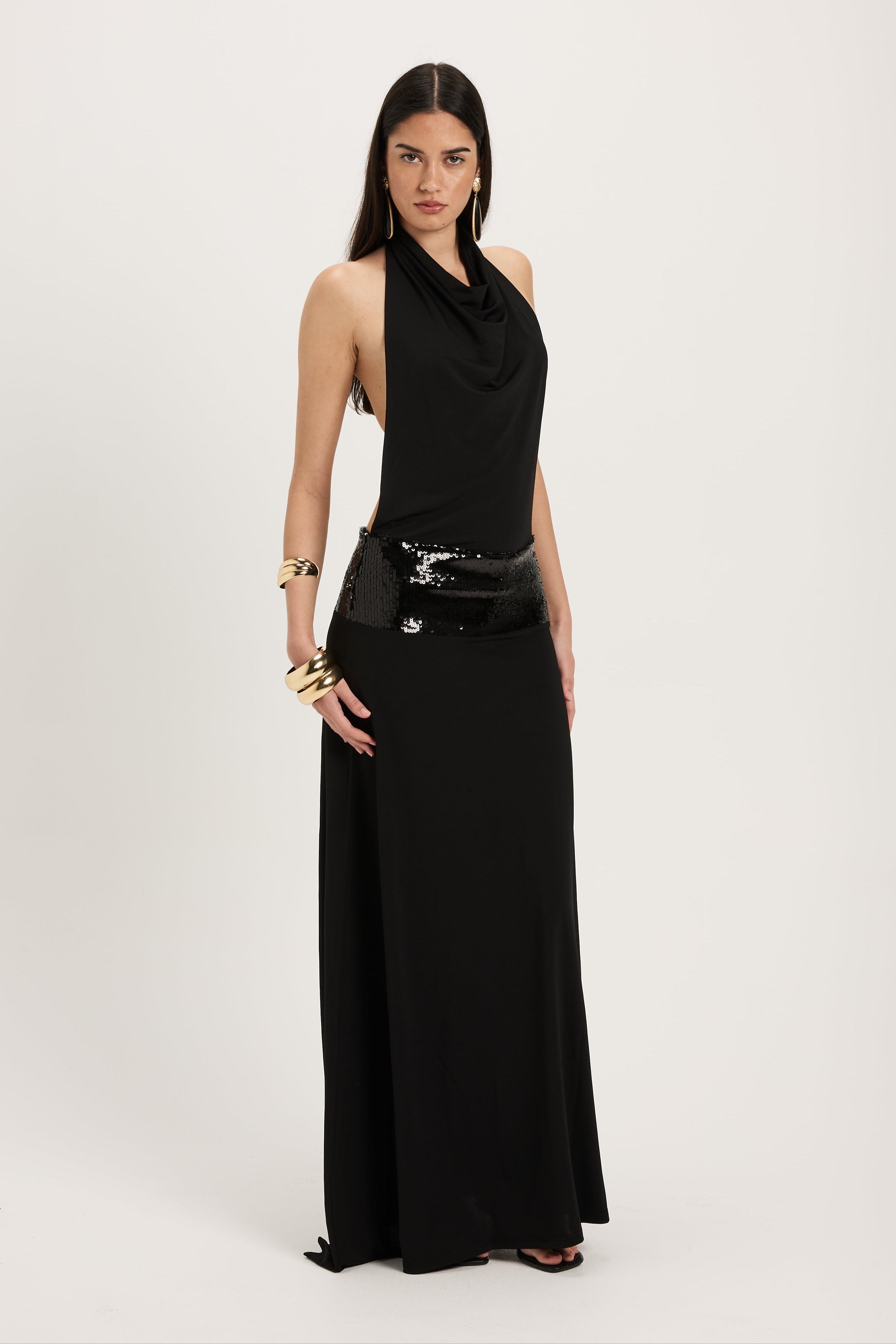 Adele Gown - Black