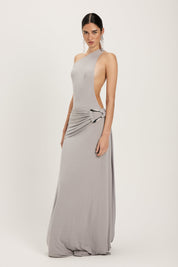 Gaia Gown - Silver Grey