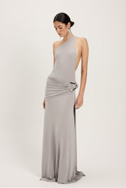 Gaia Gown - Silver Grey
