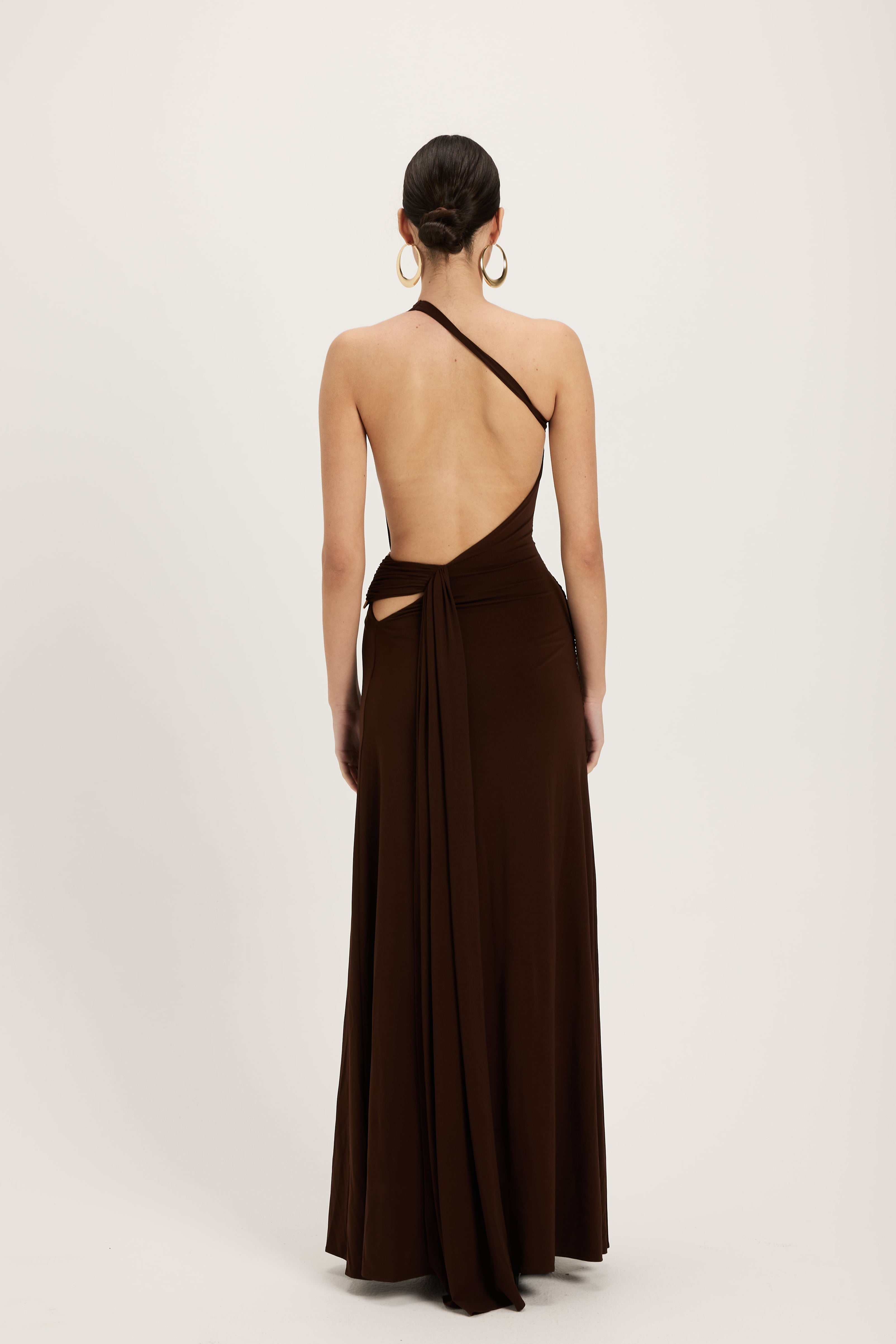 ance gria brown dress Ance Gria - Gaia Gown Brown