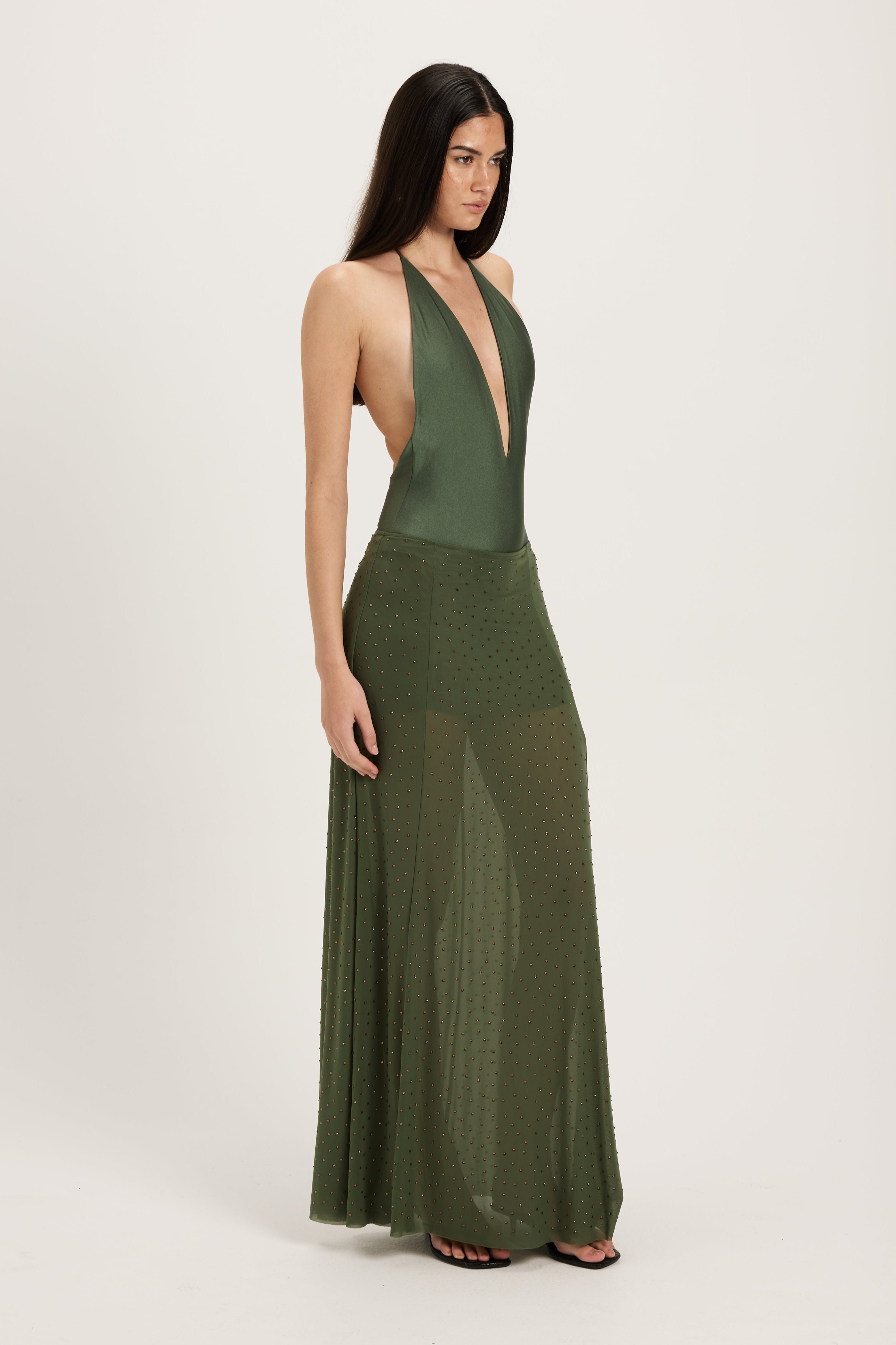 Vecchio Swimsuit - Olive