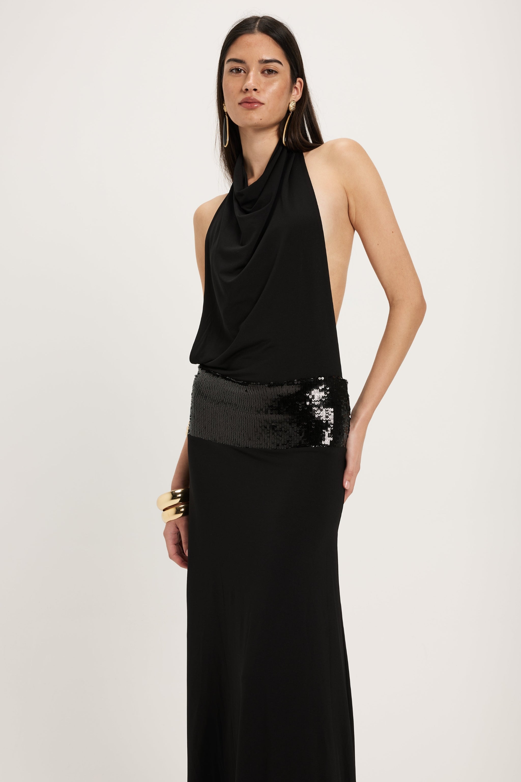 Adele Gown - Black