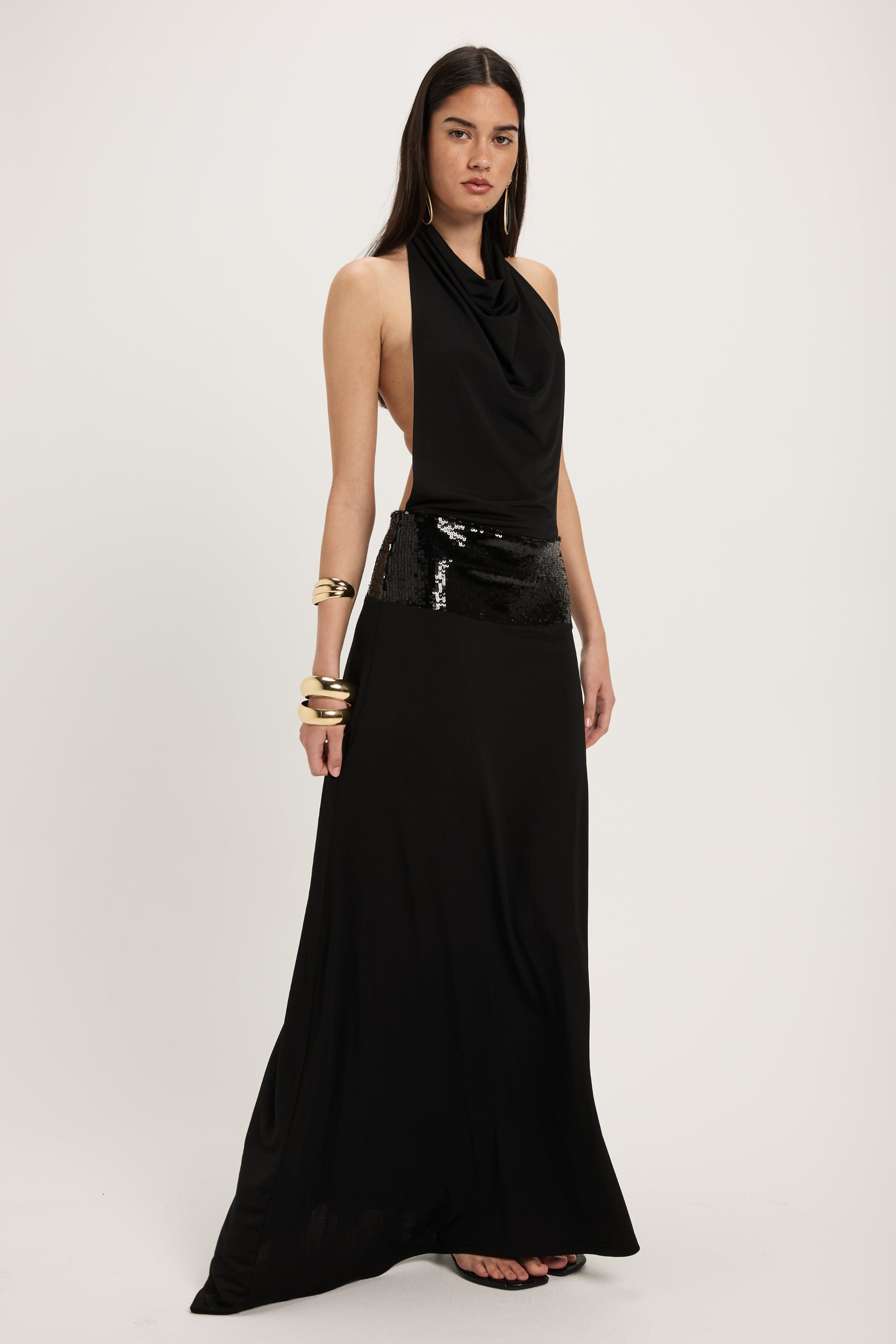 Adele Gown - Black