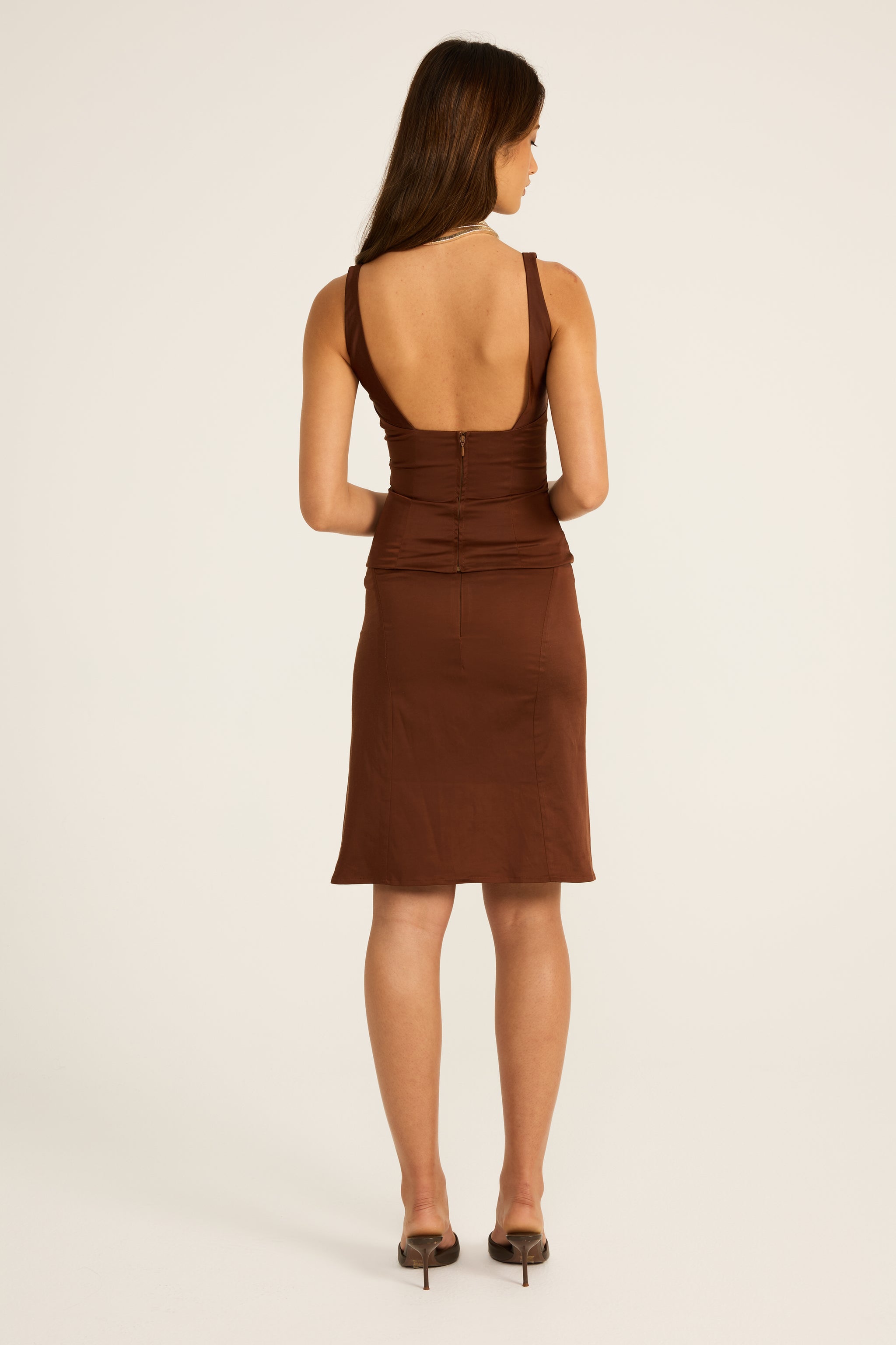 Atlein Top - Brown