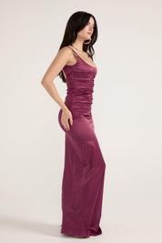 Atlein Gown - Plum