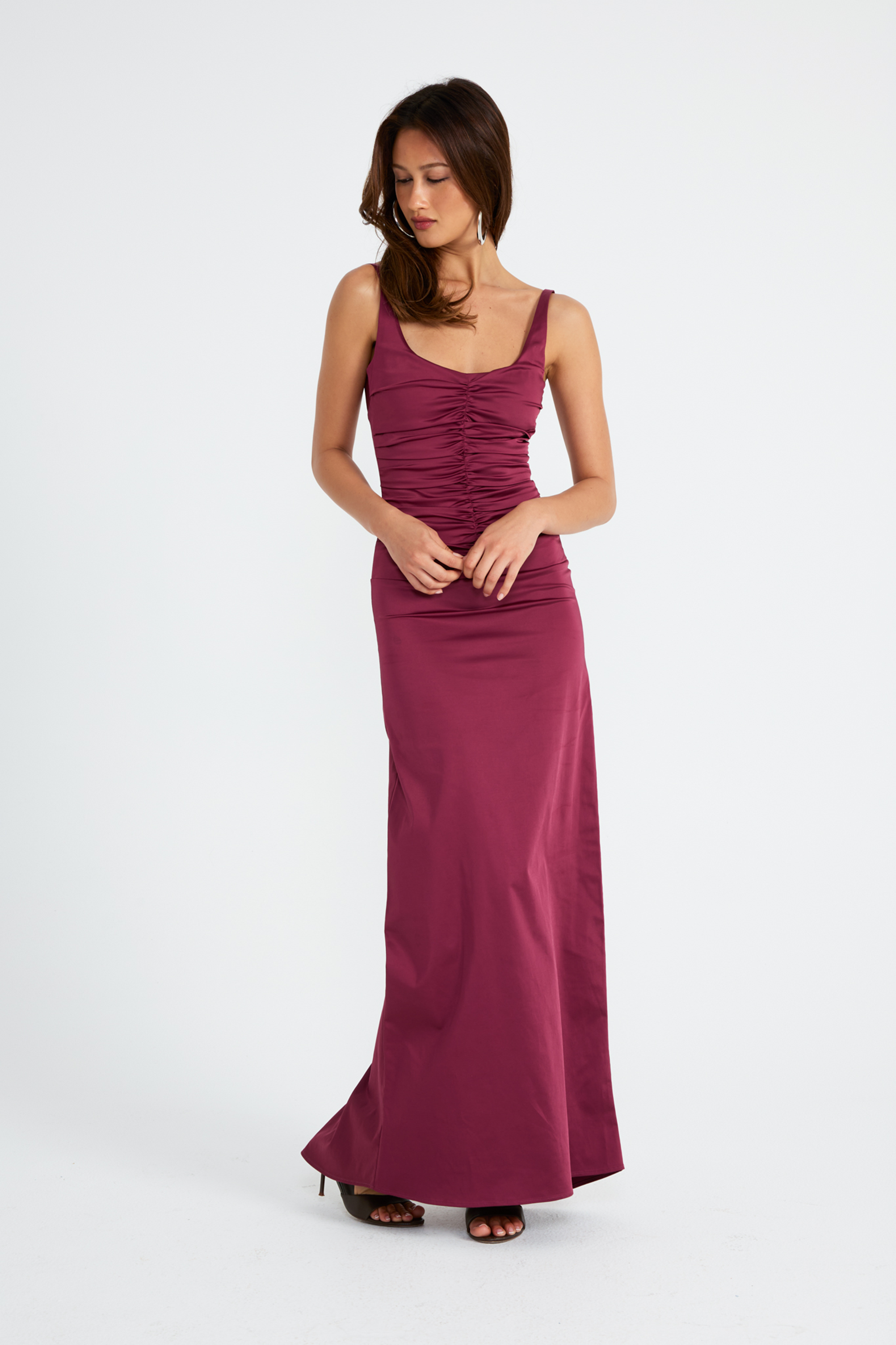 Atlein Gown - Plum
