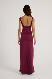 Atlein Gown - Plum