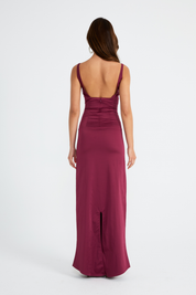 Atlein Gown - Plum