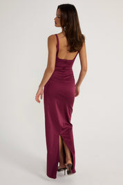 Atlein Gown - Plum