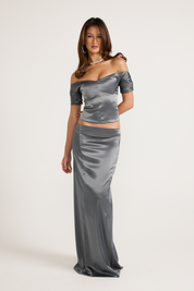 Bruna Top - Grey