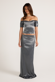 Bruna Skirt - Grey