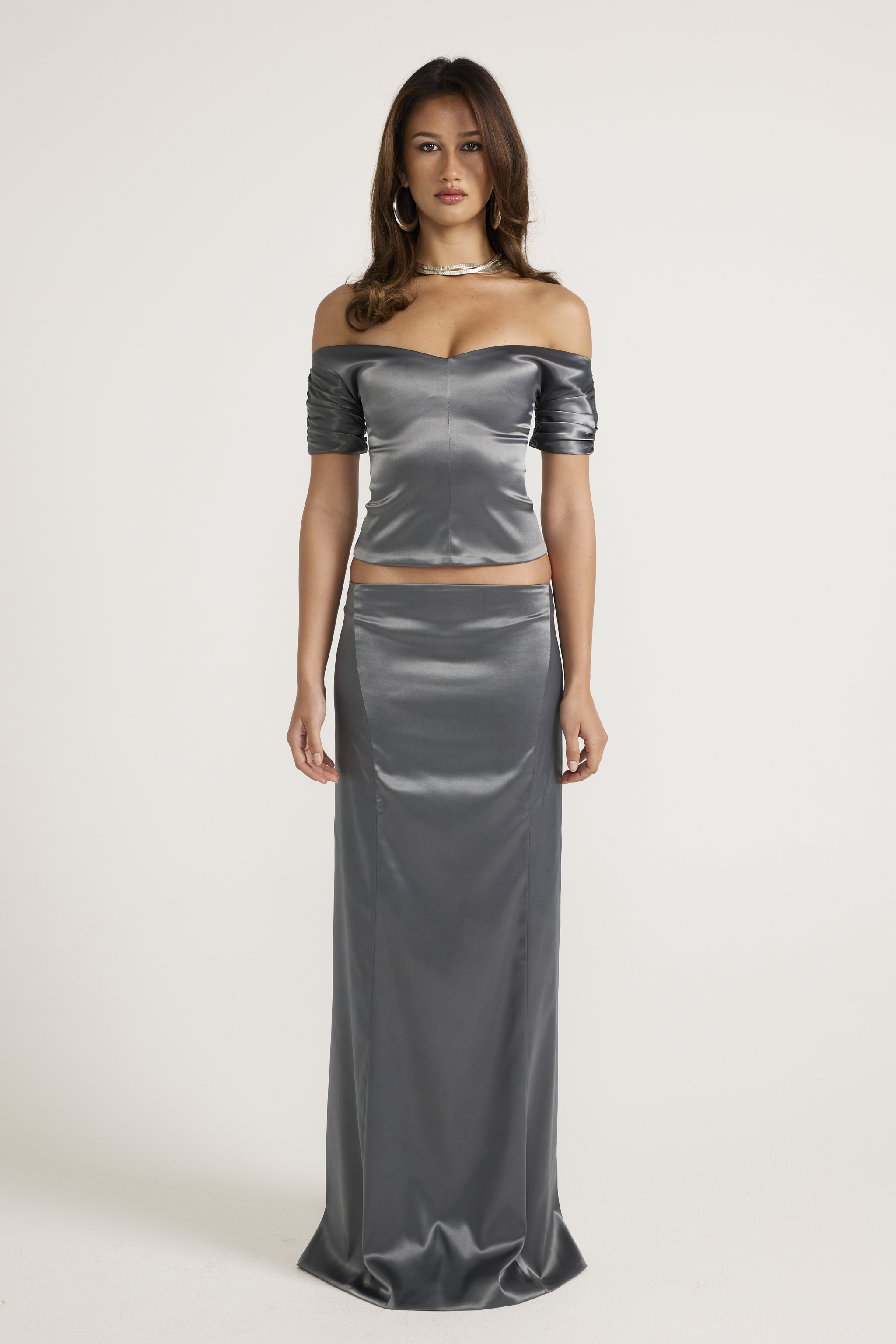 Bruna Top - Grey