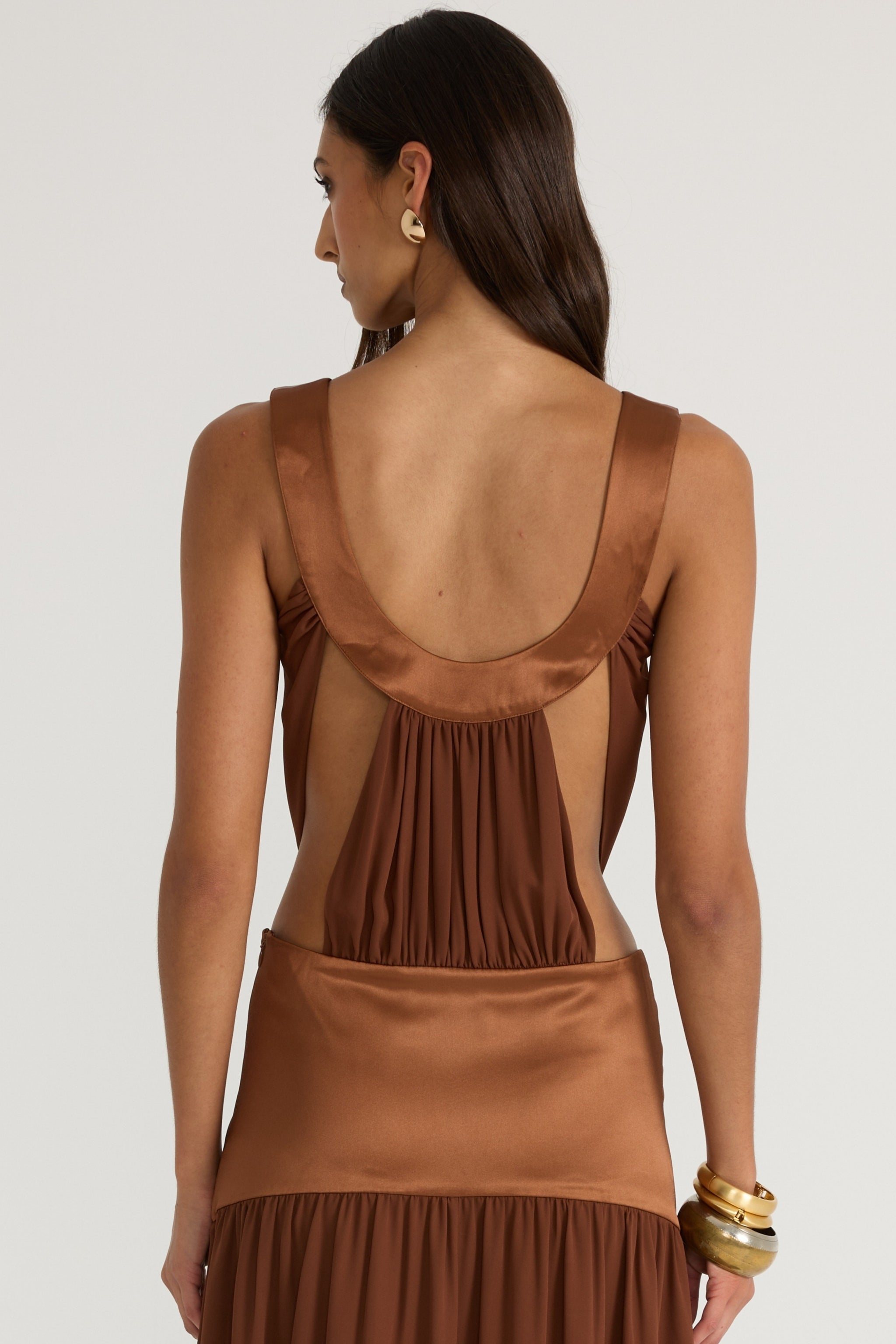 Carmen Gown - Camel