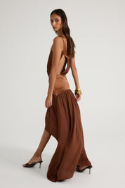Carmen Gown - Camel