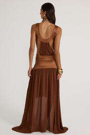 Carmen Gown - Camel