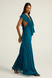 Clover Gown - Teal