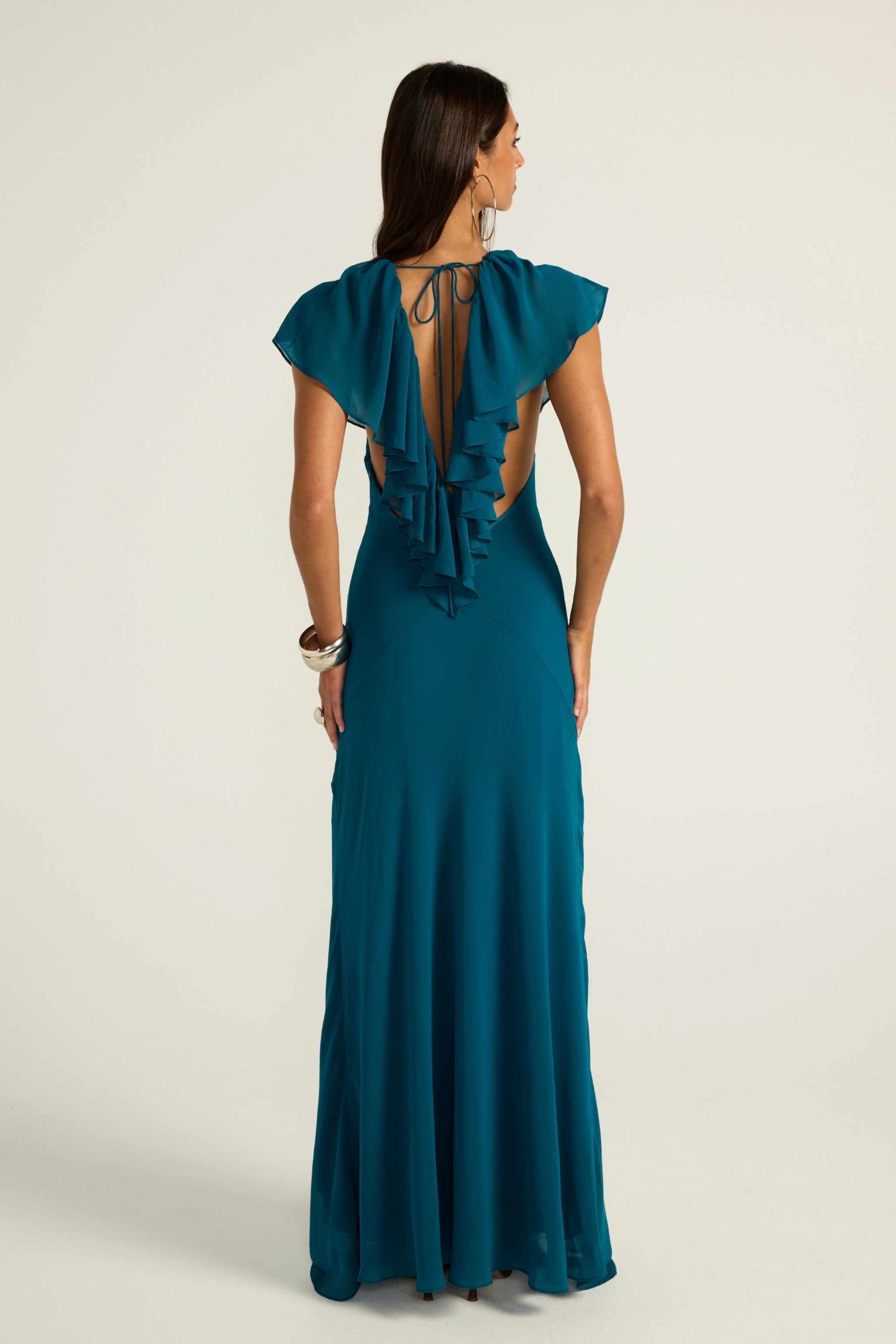 Clover Gown - Teal