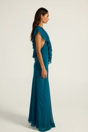 Clover Gown - Teal