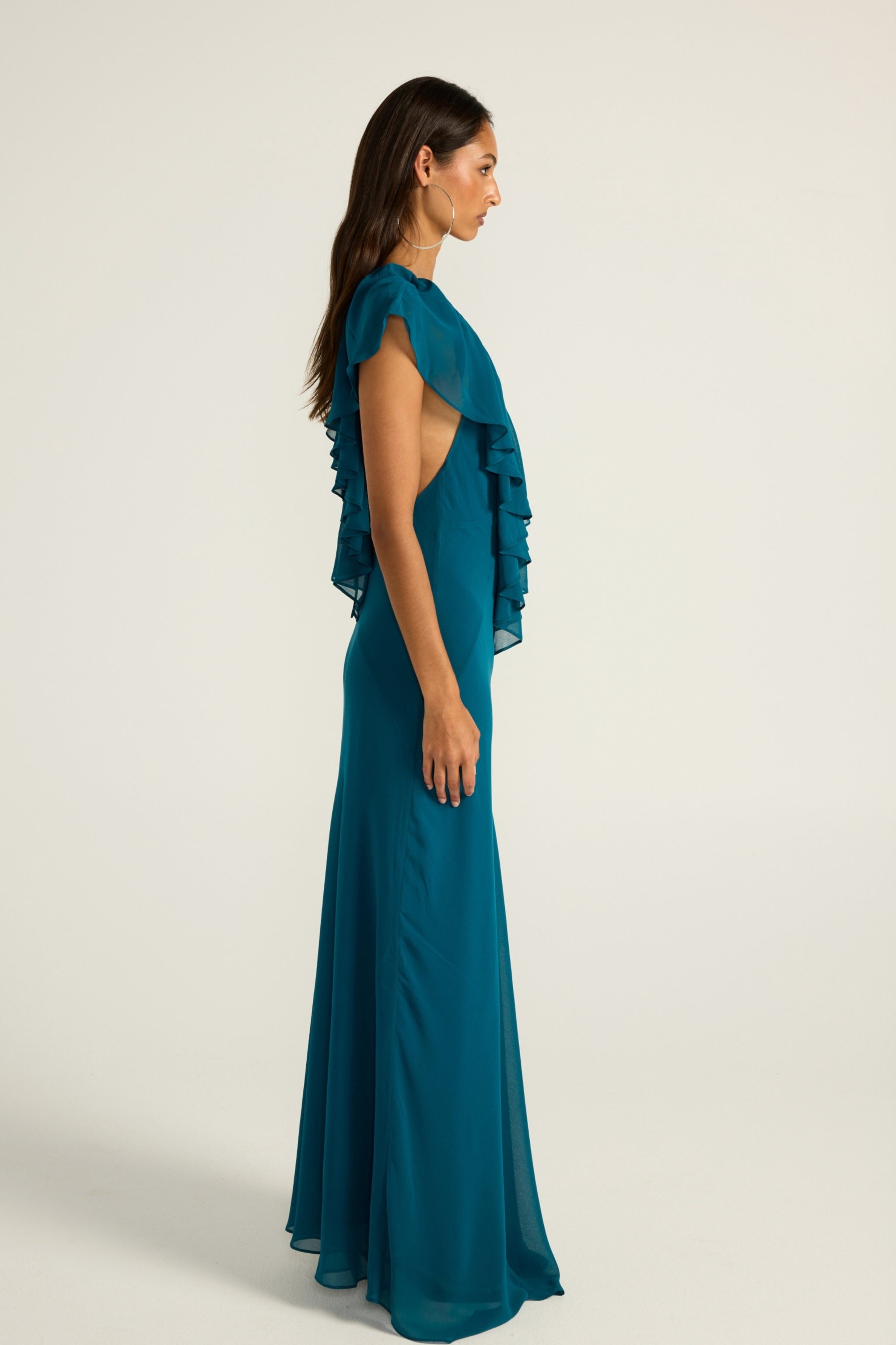 Clover Gown - Teal