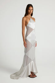 Delphine Gown - Silver