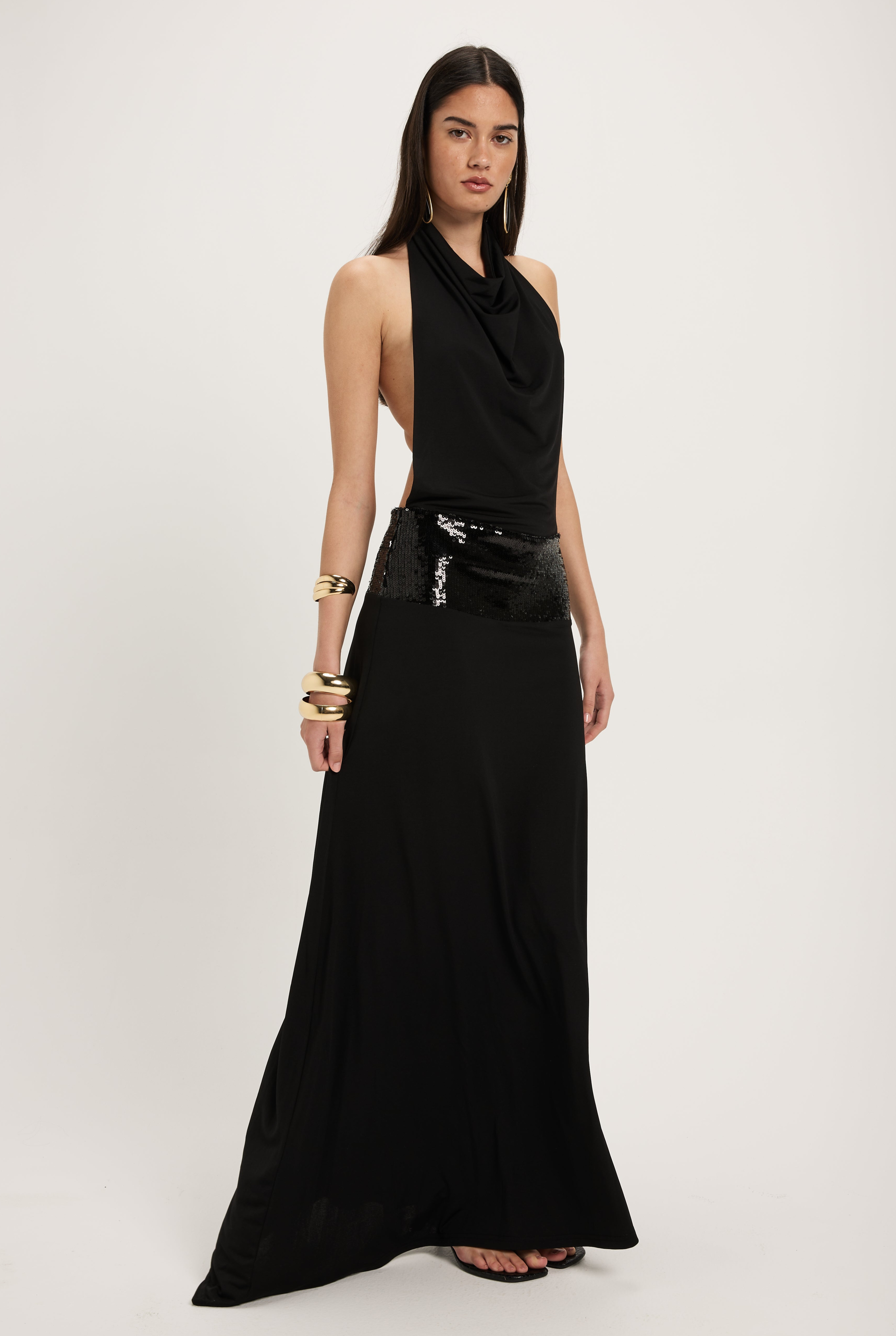 Adele Gown - Black