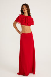 Elizabeth Skirt - Red