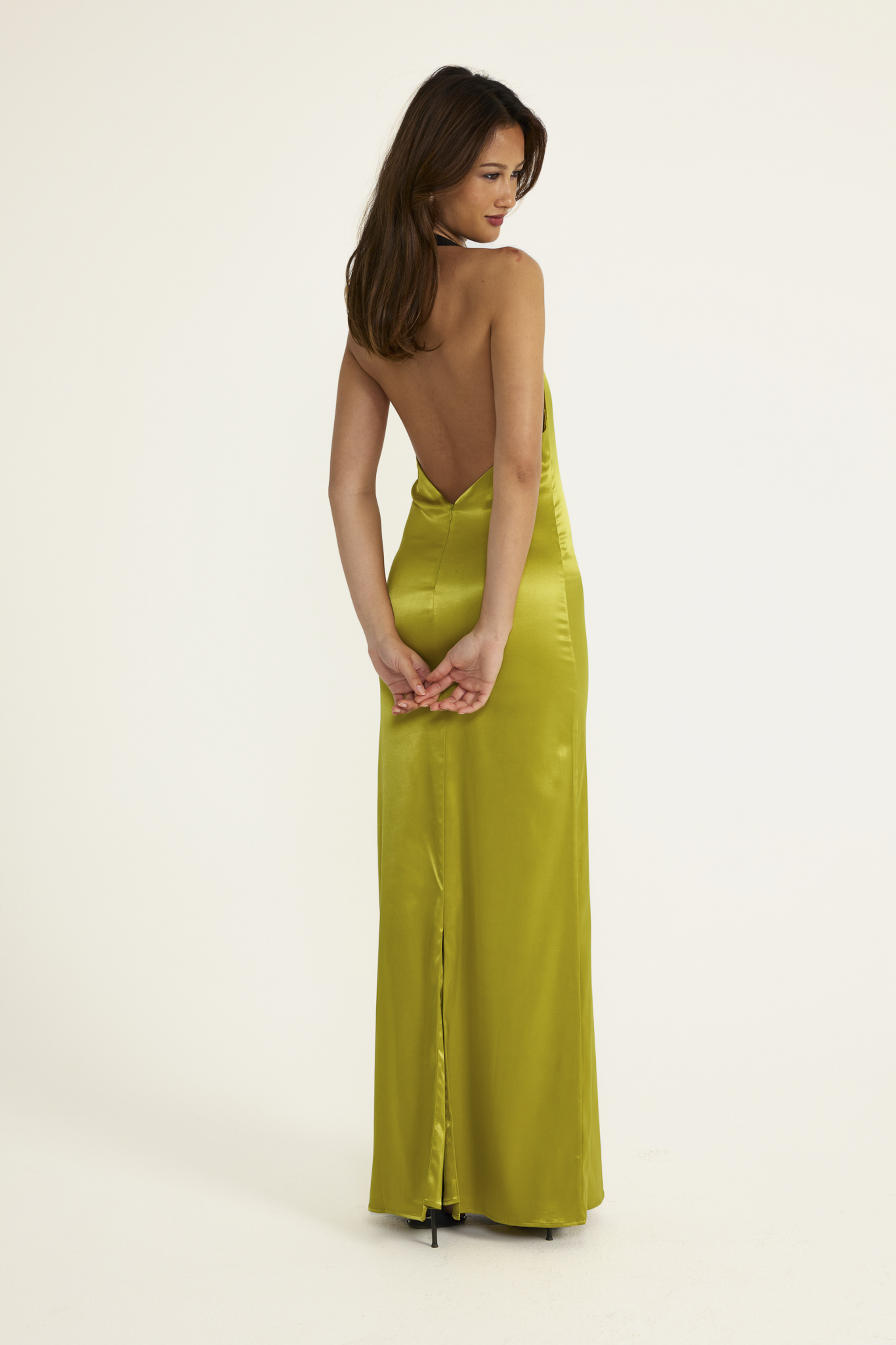 Eugenie Dress - Chartreuse