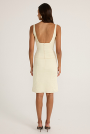 Atlein Midi Skirt - Cream