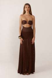 Vecchio Skirt - Brown