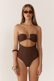 Tan Swimsuit