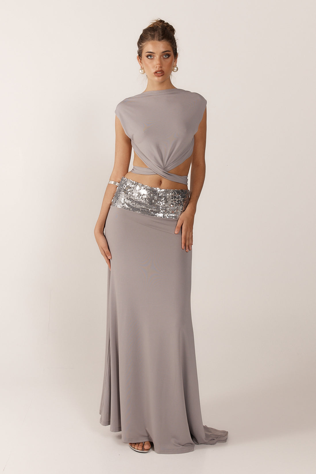 Lune Top - Grey