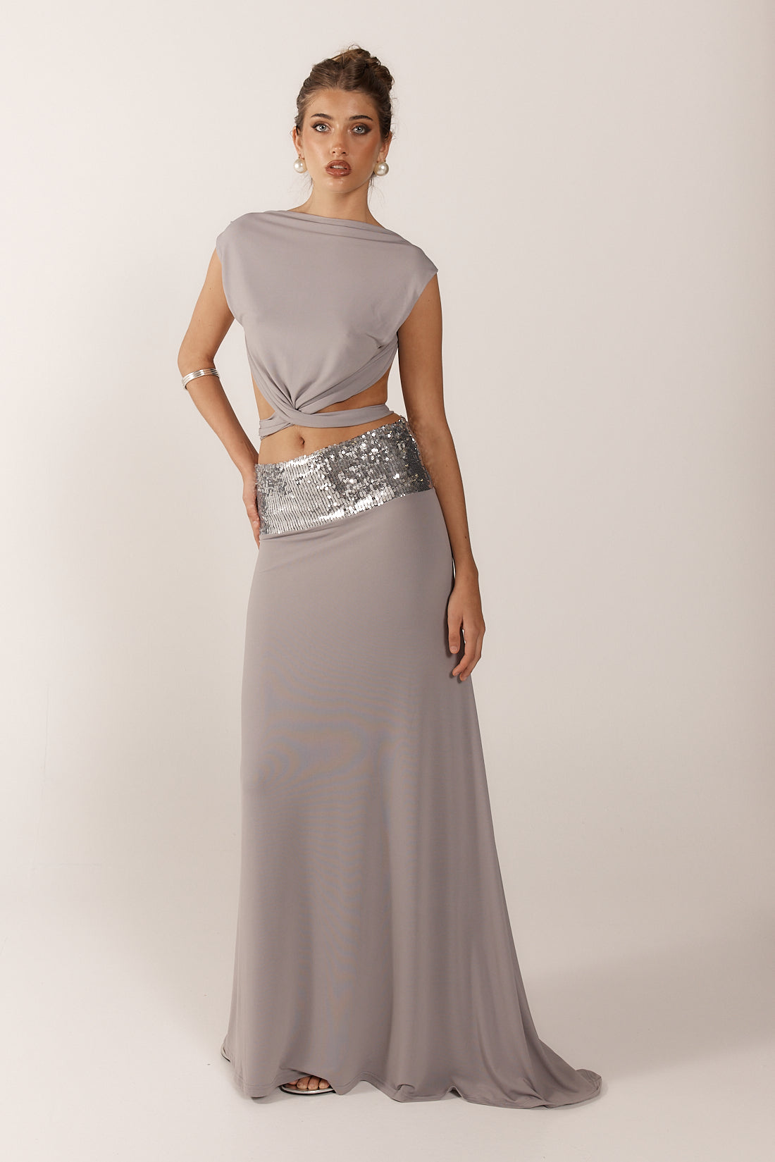 Lune Skirt - Grey