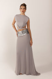 Lune Skirt - Grey