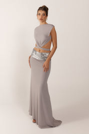 Lune Top - Grey