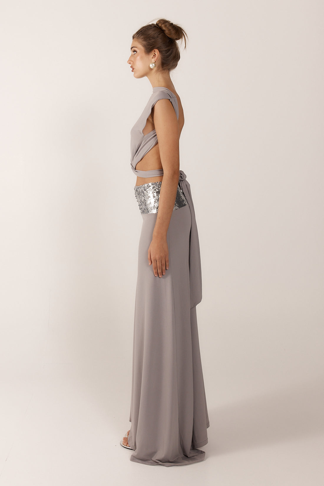Lune Top - Grey