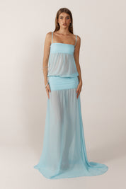 Romeo Gown - Aqua