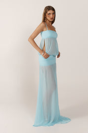 Romeo Gown - Aqua