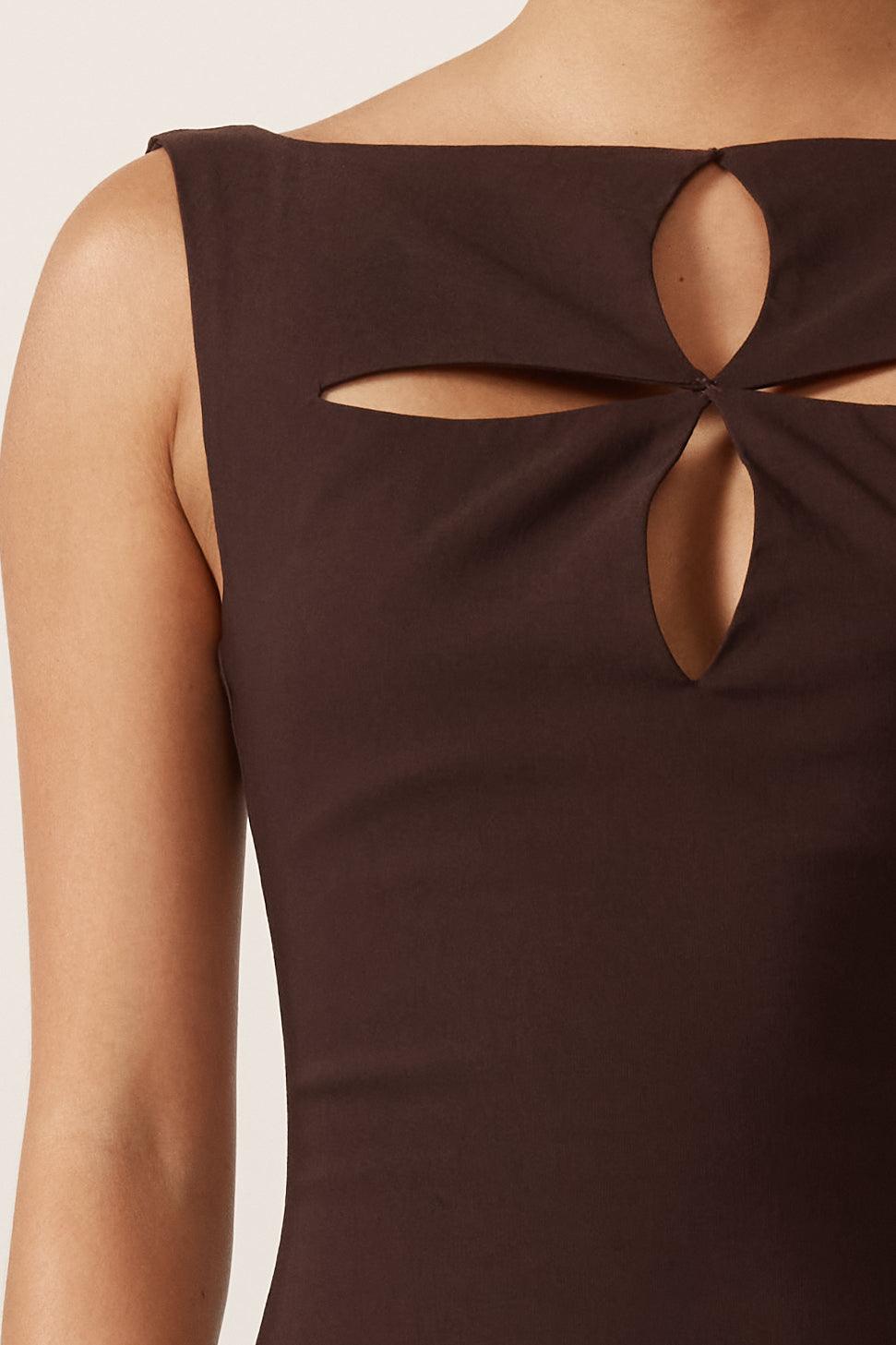 Audrey H Mini Brown