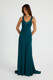 Rina Gown - Teal